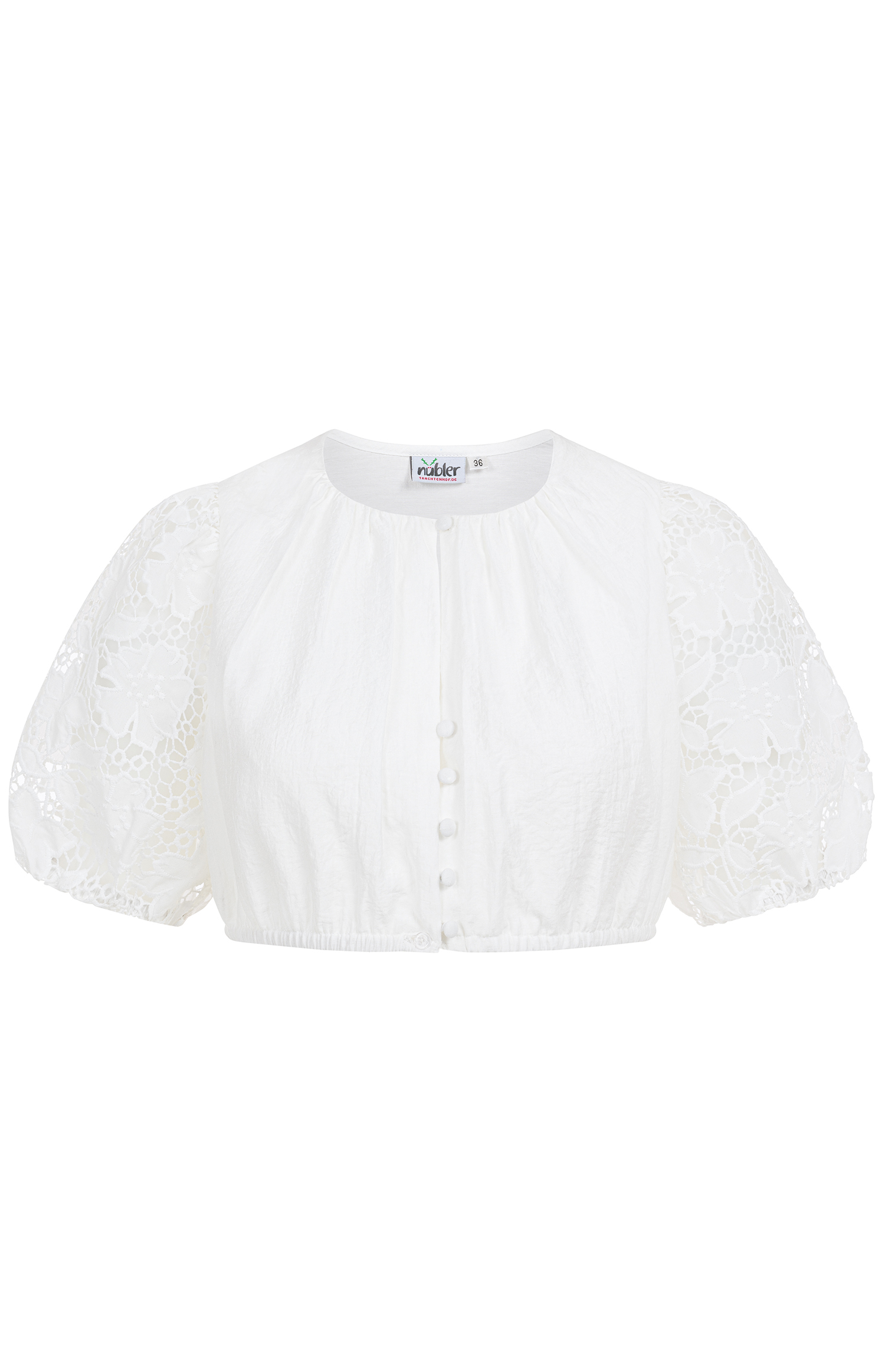 Dirndlbluse Letizia in Creme von Nübler