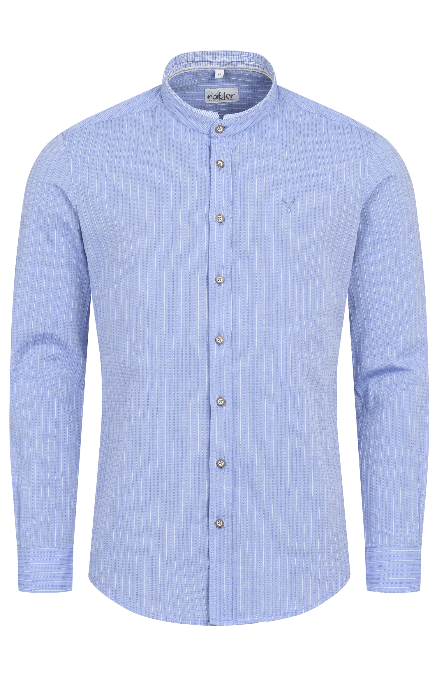 Trachtenhemd Patrick in Blau von Nübler
