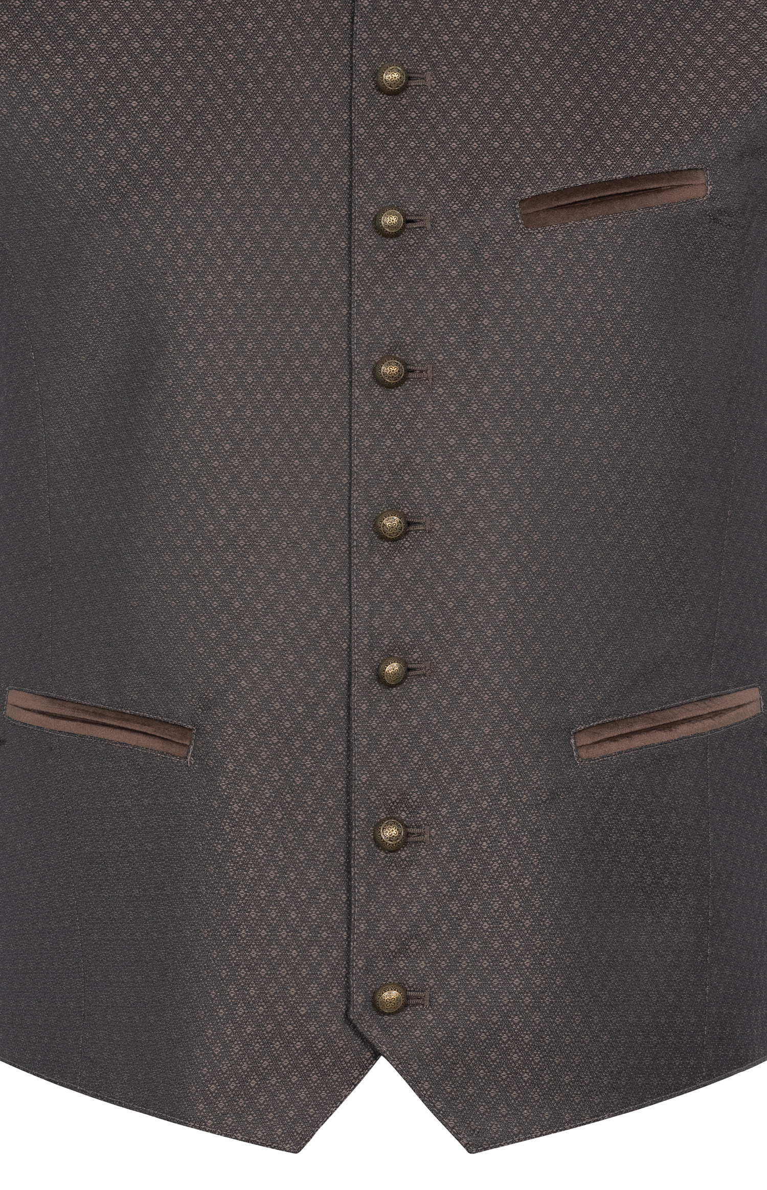 Trachtengilet Karl in Antikbraun von Nübler
