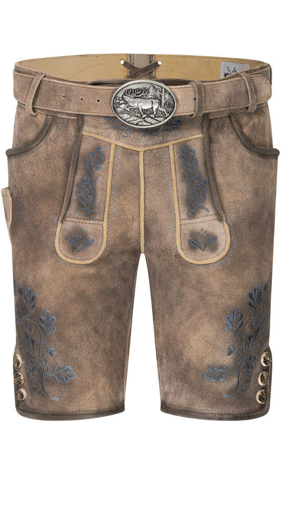 Lederhose kurz Klemens Jein in Stein von Nübler