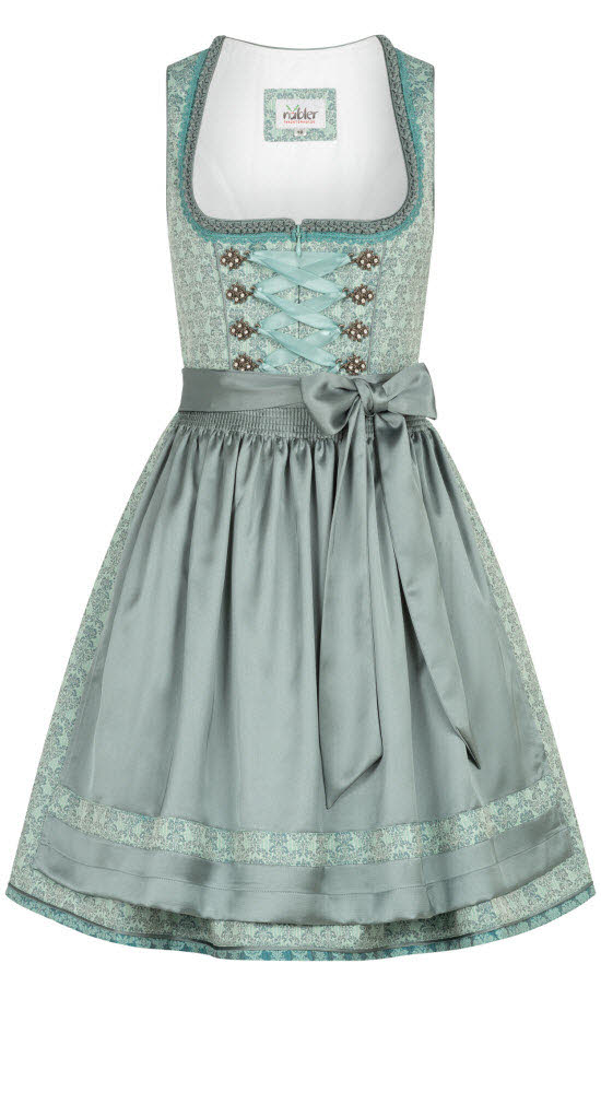 Mini Dirndl Elsa in mint von Nübler