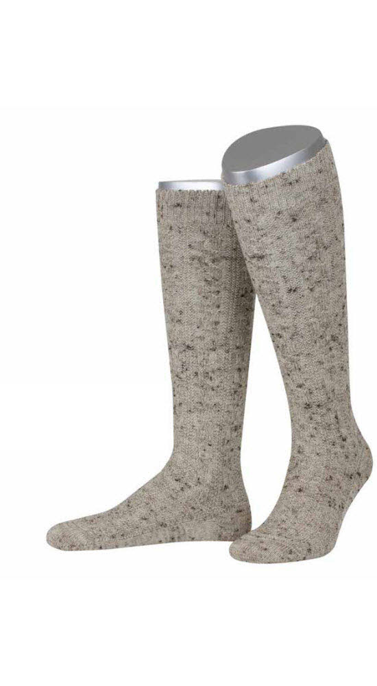Herren Socken Chris in Natur meliert von Dirks Herren Socken Chris in Natur meliert von Dirks