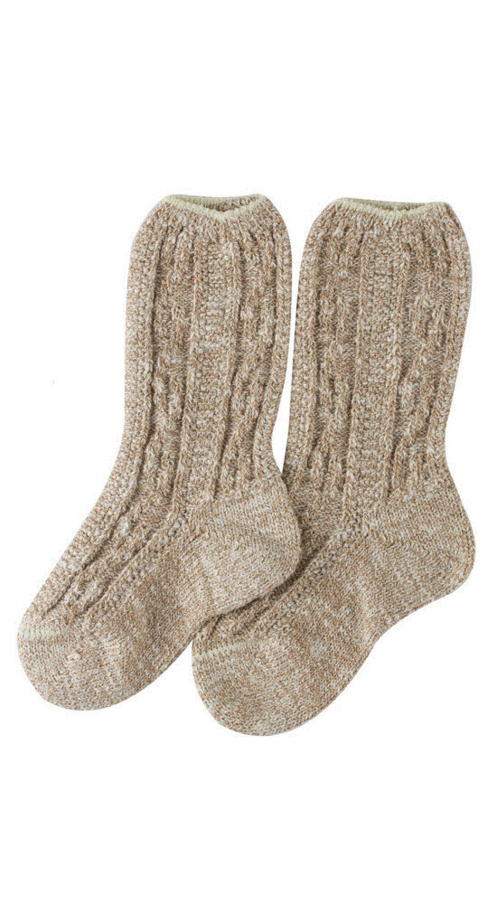 Kinder Socken Pauli in Beige von Dirks