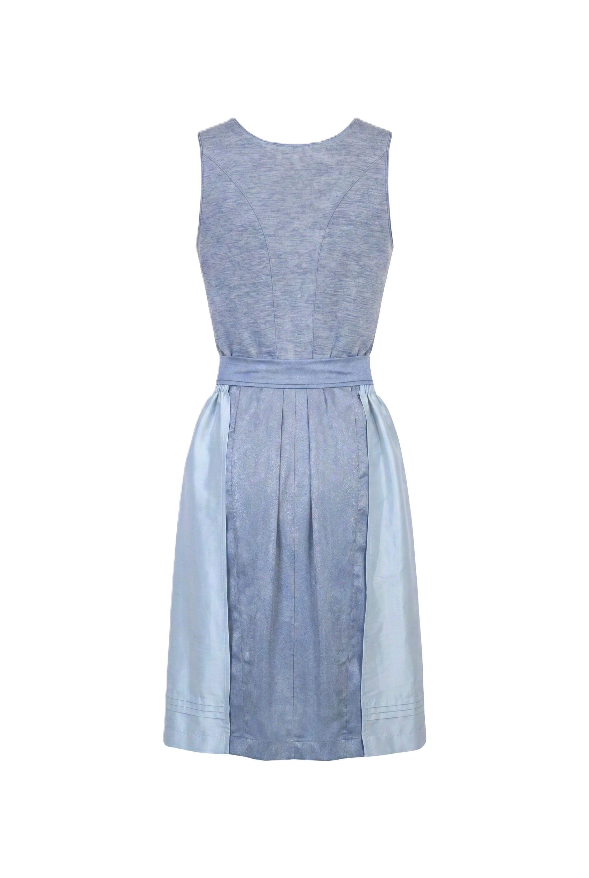 Mididirndl Kira in Rauchblau