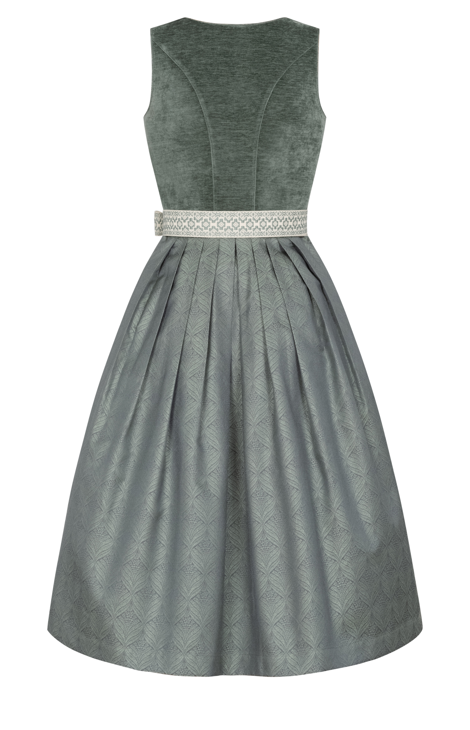 Midi Dirndl Kate in Salbei von Nübler