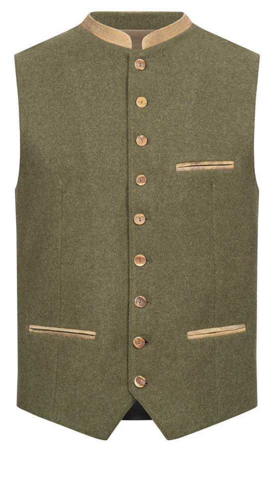 Trachtengilet Gustl in Lorbeer von Nübler