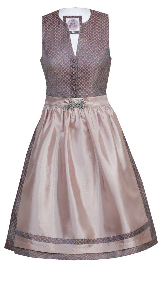 Mini Dirndl Evi in Pflaume von Majo