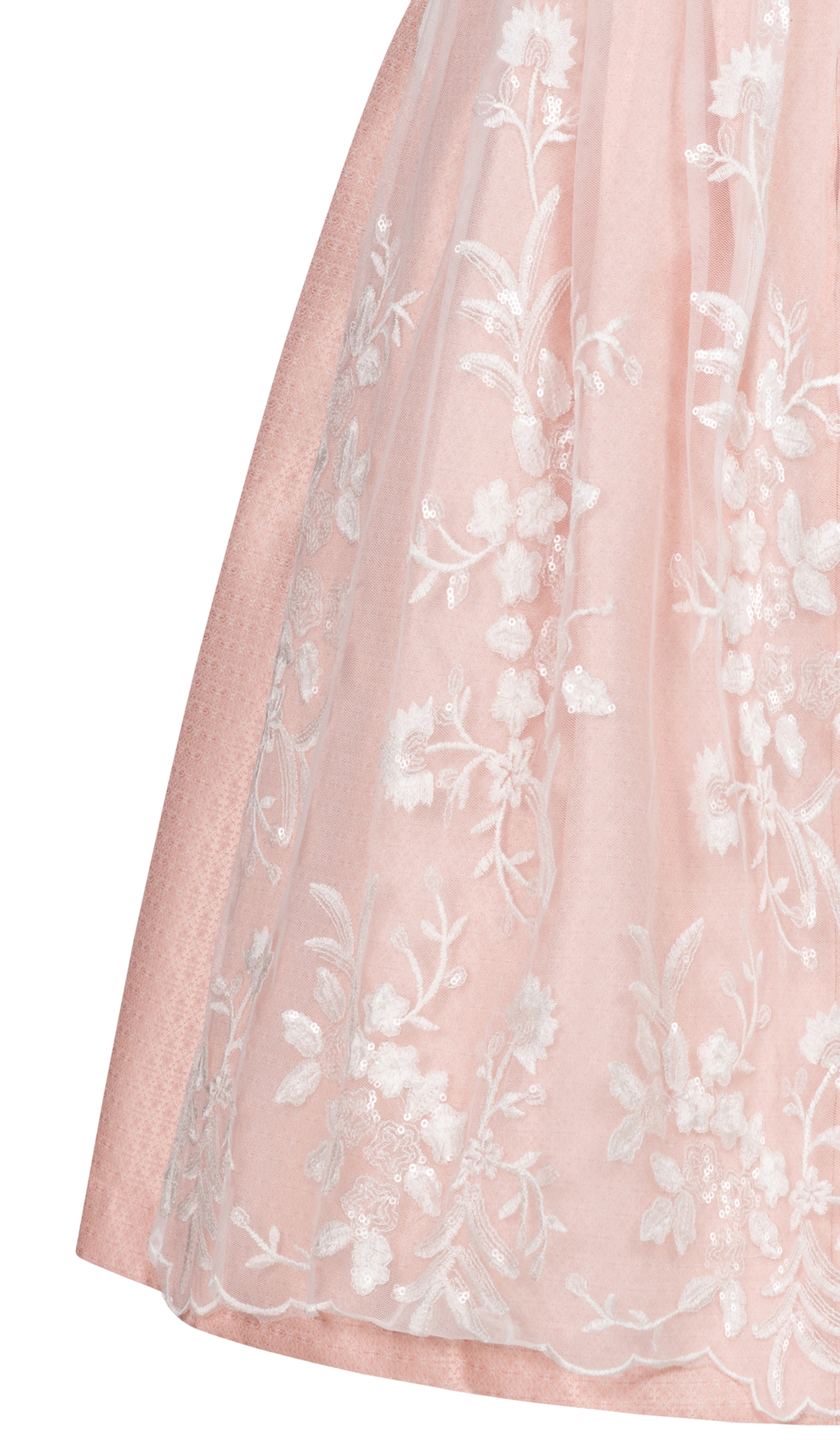 Midi Dirndl Gardi in Peach von Nübler