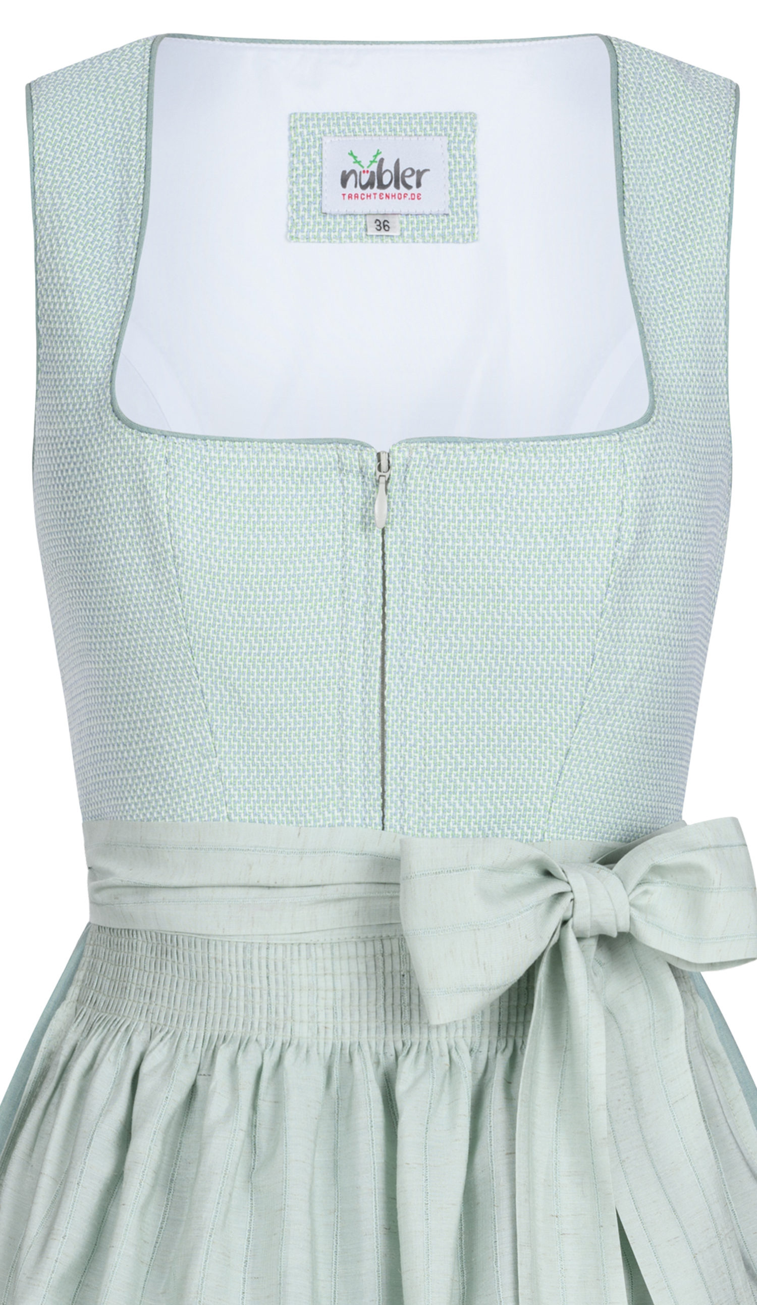 Midi Dirndl Kaja in Eisminze von Nübler