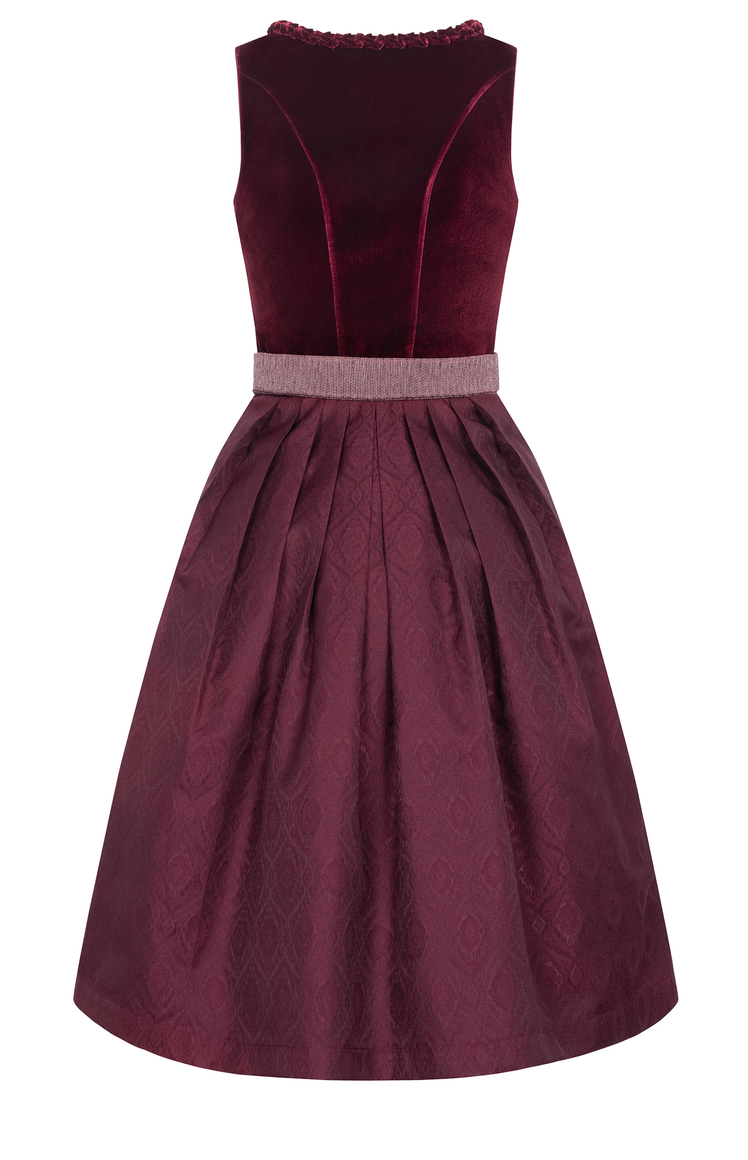 Midi Dirndl Kalere in Beere von Nübler