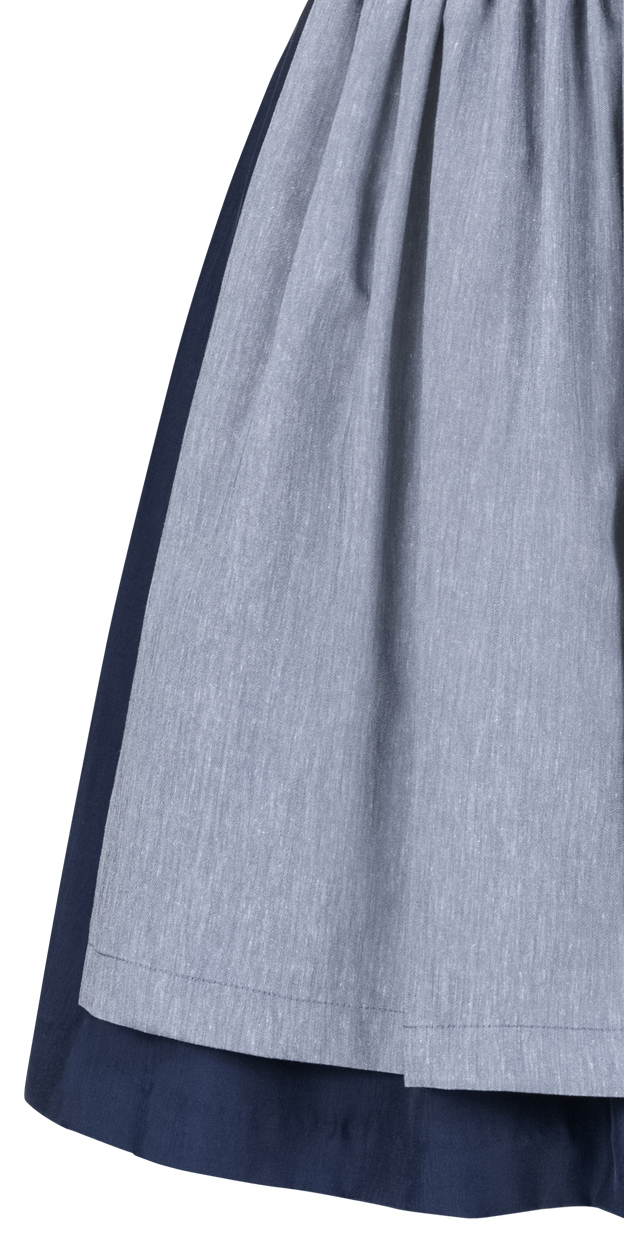 Mini-Dirndl Florentine in Royalblau von Nübler