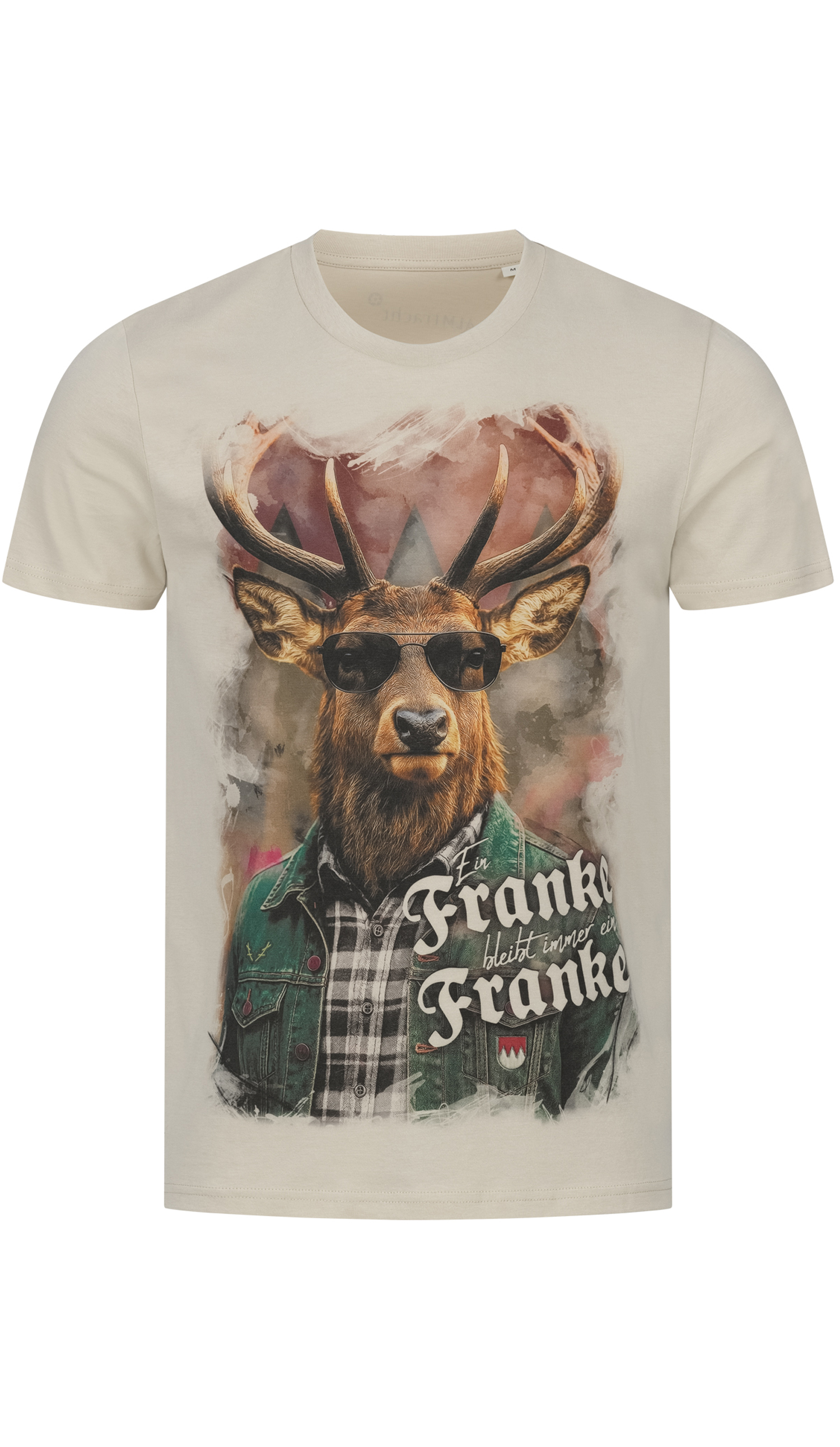 Trachtenshirt Franke in Stein von Nübler