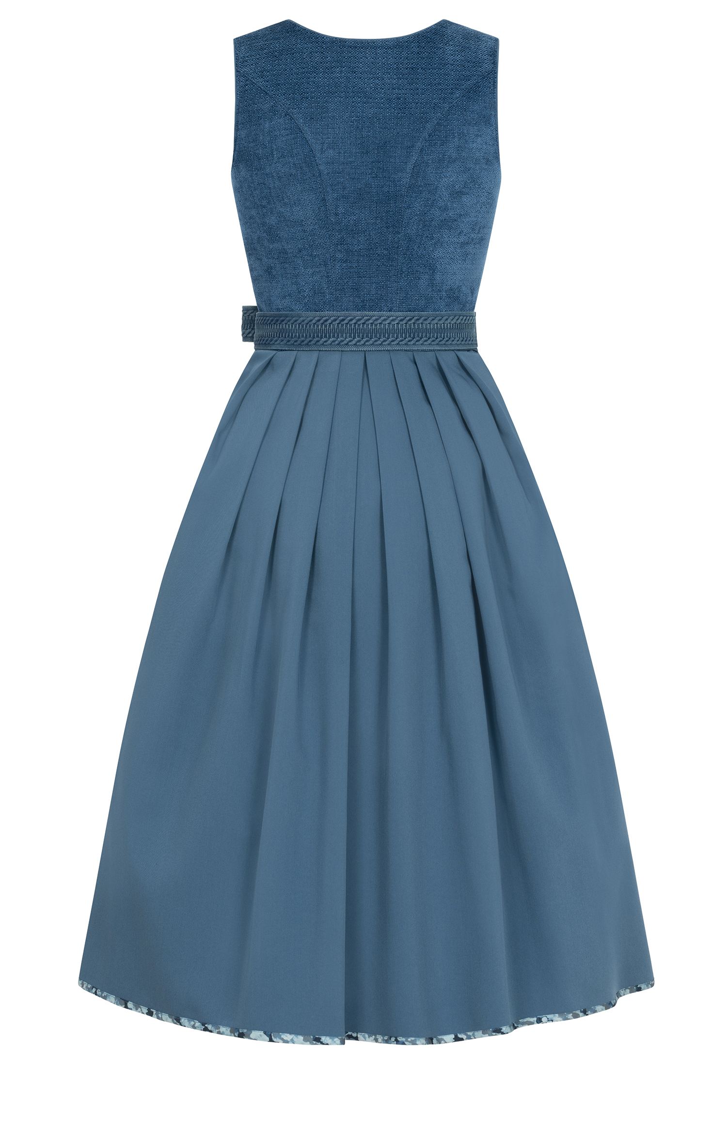 Midi Dirndl Kalea in Kornblume von Nübler