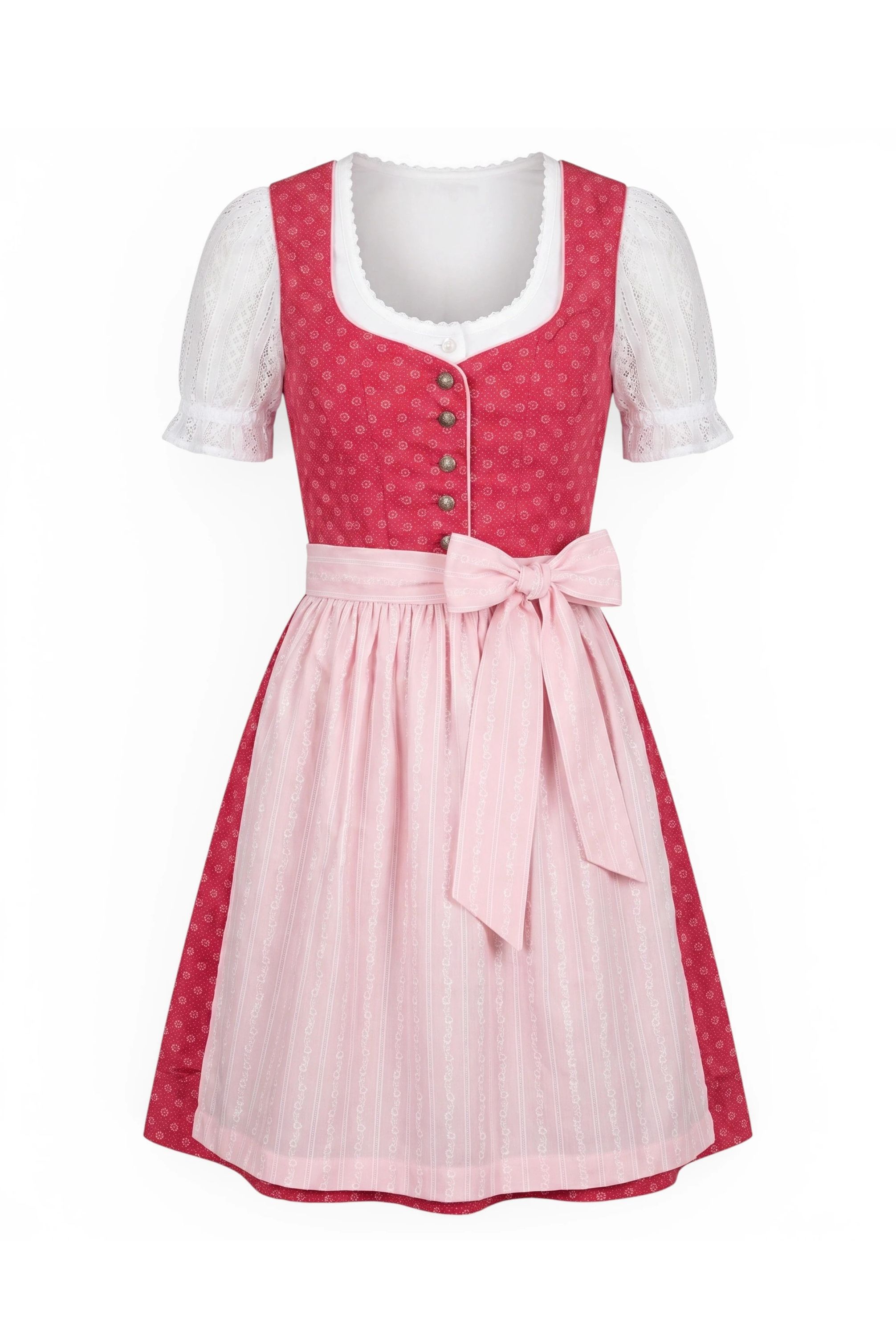 Kinderdirndl Flores in Pink