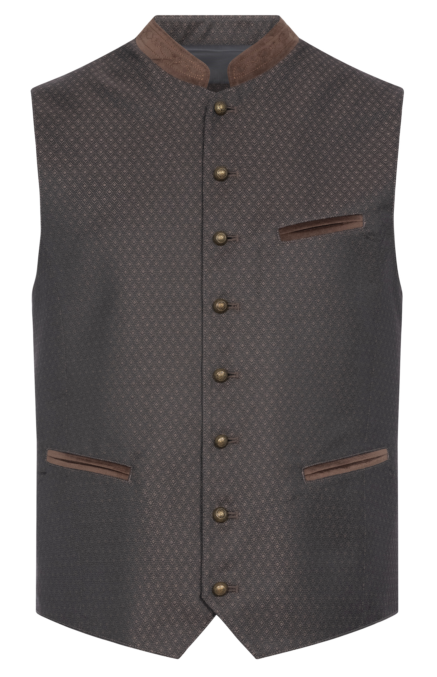 Trachtengilet Karl in Antikbraun von Nübler