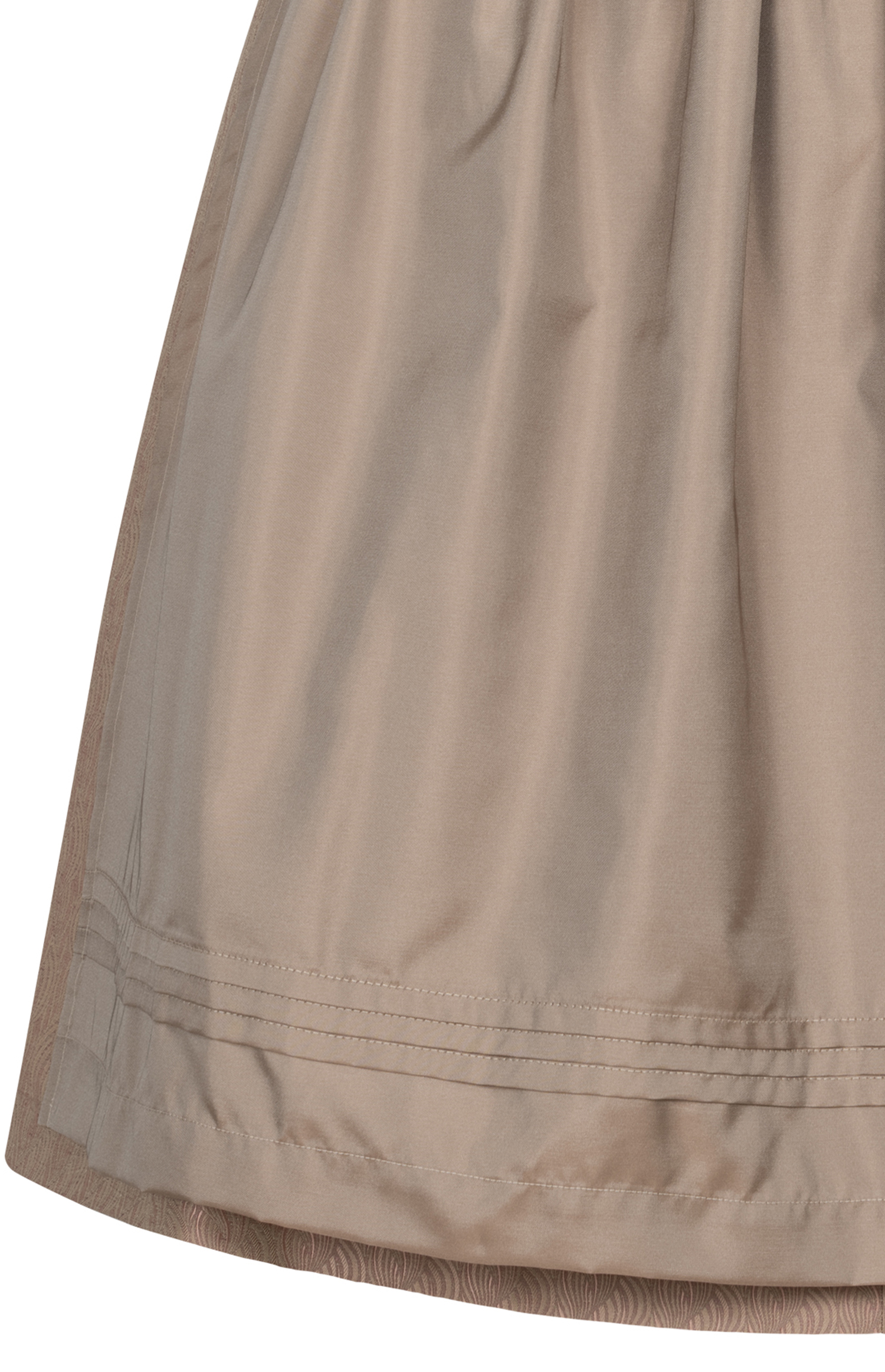 Midi Dirndl Klarissa in Karamellbeige von Nübler