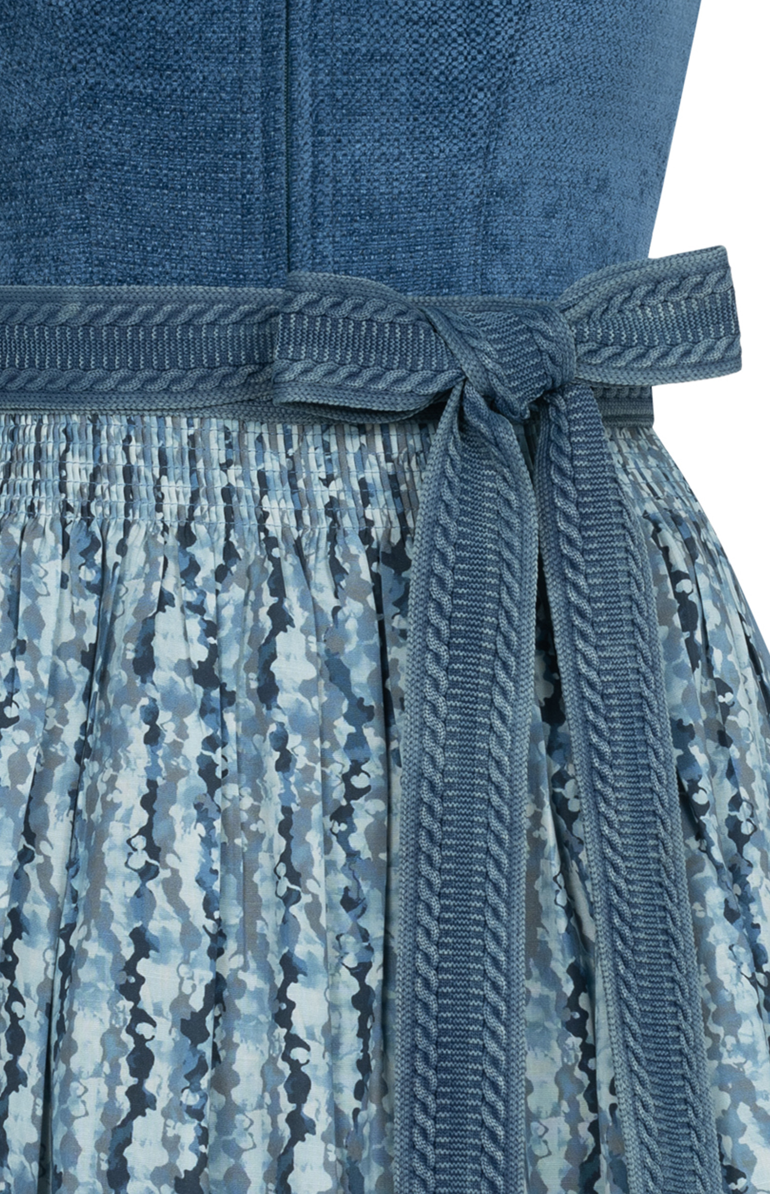 Midi Dirndl Kalea in Kornblume von Nübler