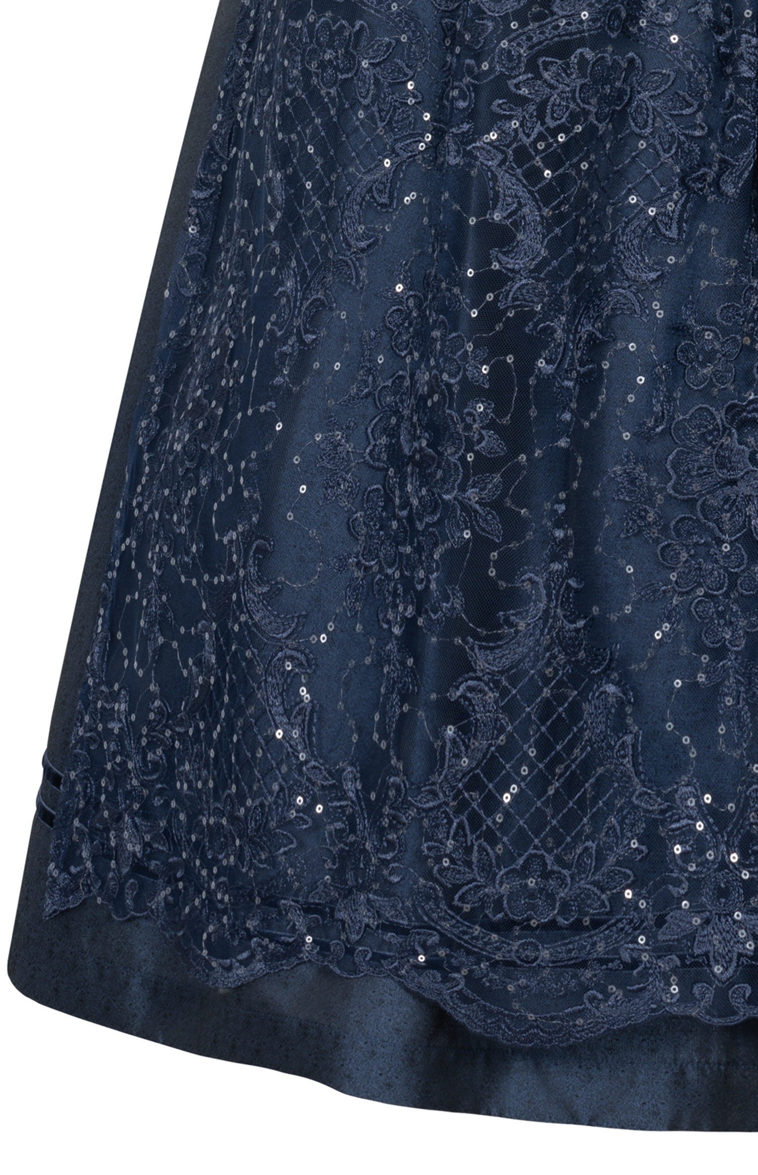 Midi Dirndl Kerala in Marine von Nübler