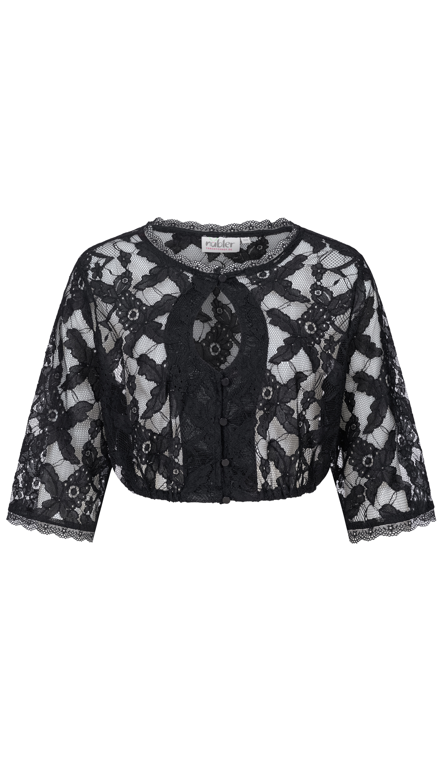 Dirndlbluse Claudia in Schwarz von Nübler"
