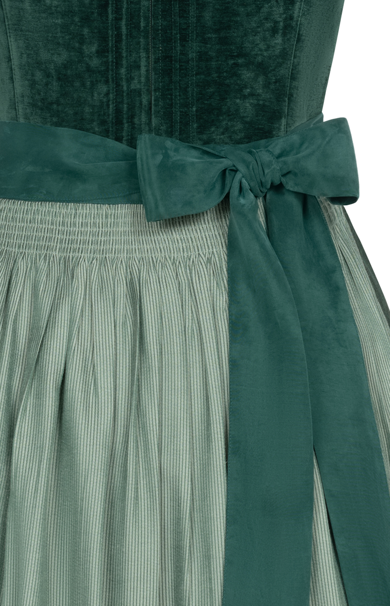 Midi Dirndl Klarissa in Tanne von Nübler