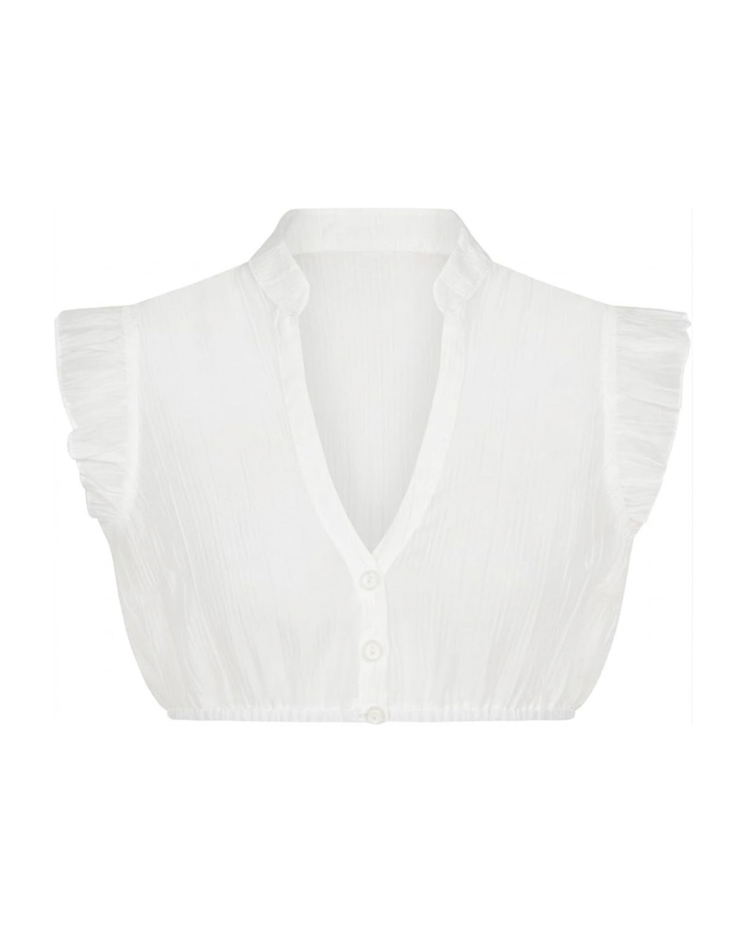 Dirndlbluse Tina Kurzarm in Creme von Nübler