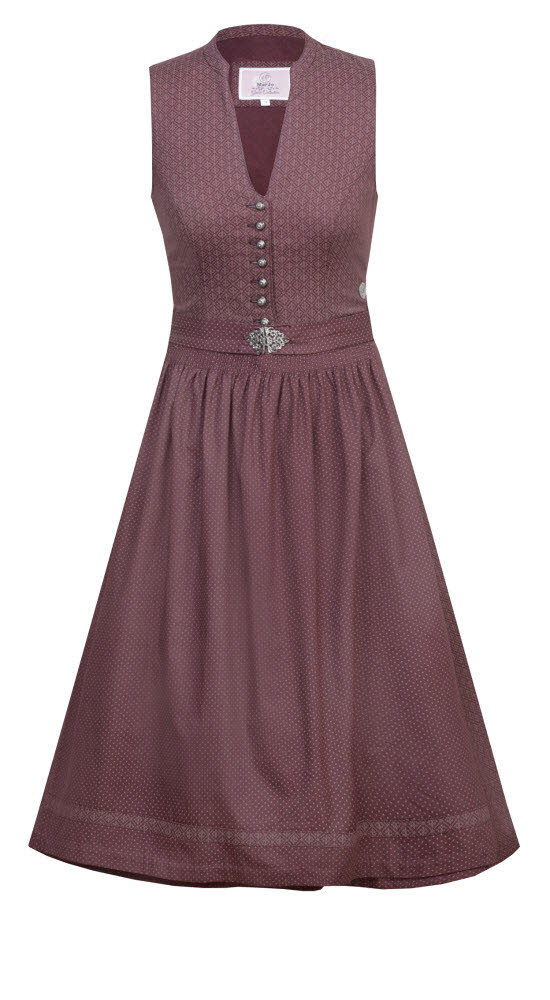 Mini Dirndl Karina in Weinrot von Marjo
