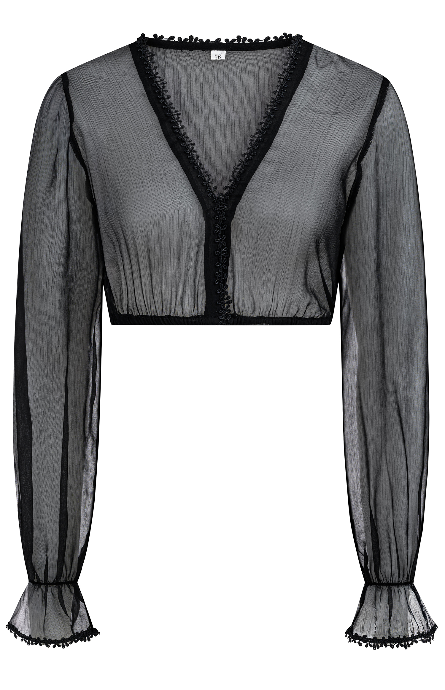 Dirndlbluse Caro in Onyx von Nübler