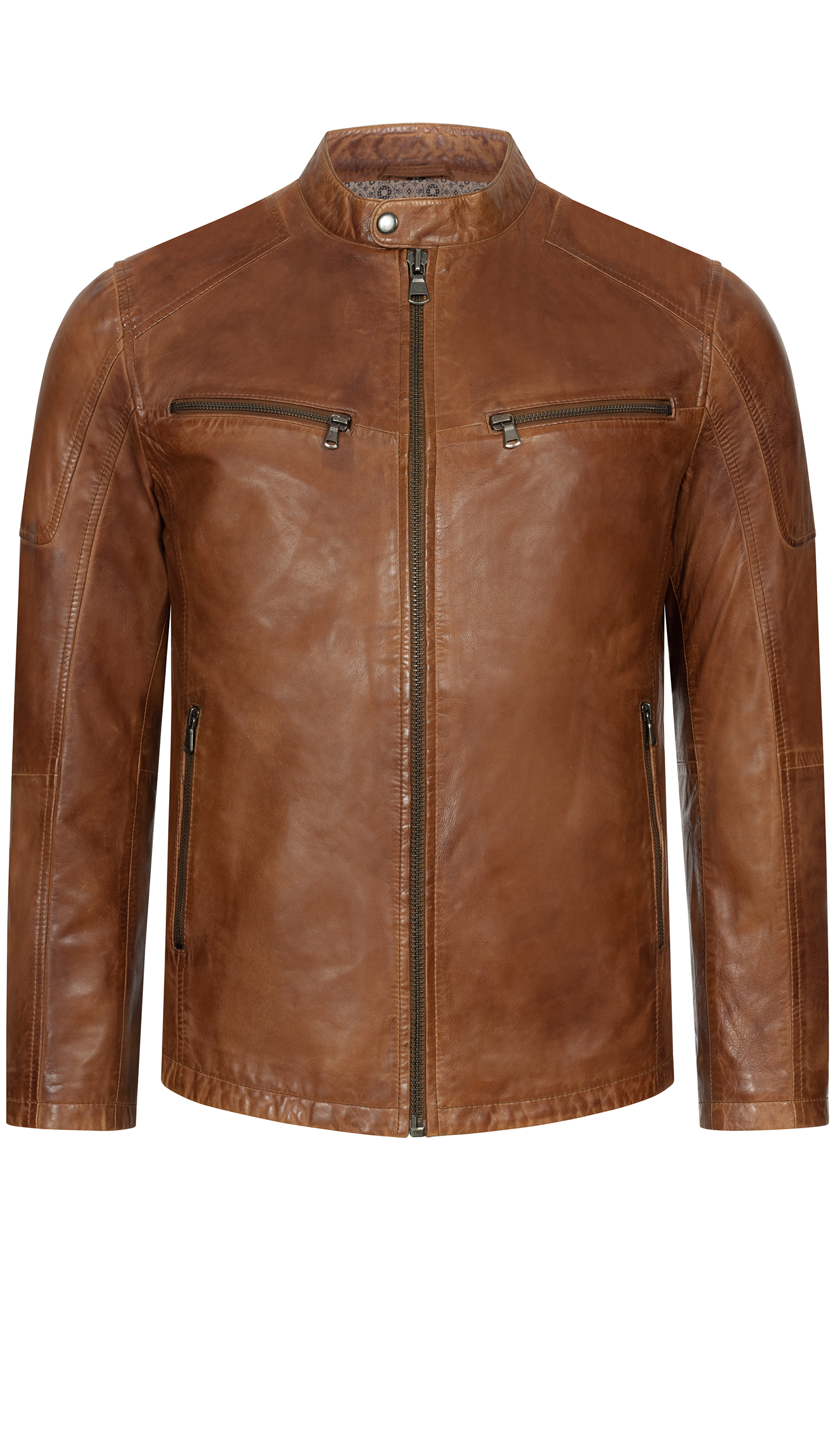 Lederjacke Franz in Cognac von Nübler Lederjacke Franz in Cognac von Nübler