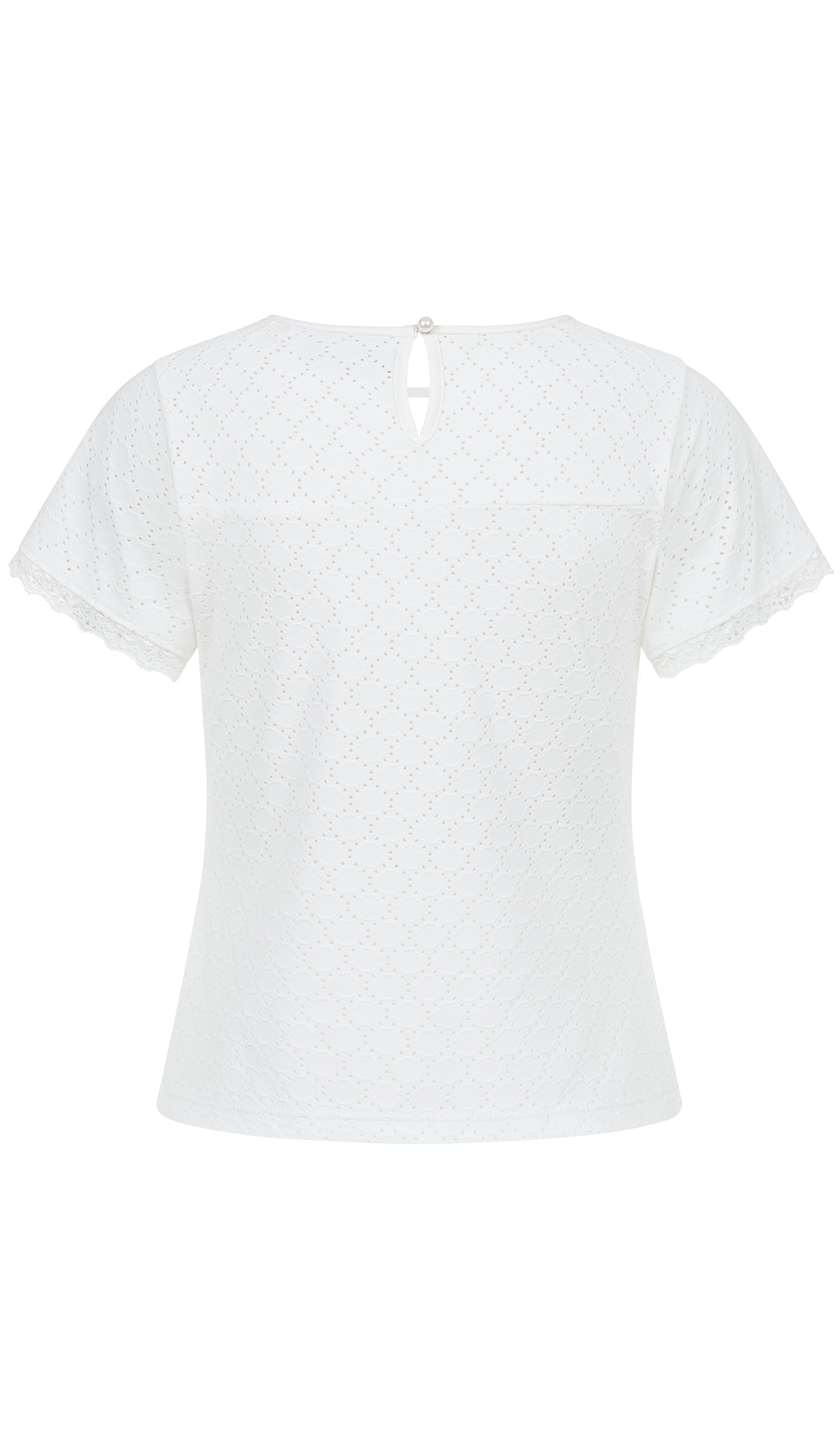 Trachtenbluse Brigitte in Creme von Nübler